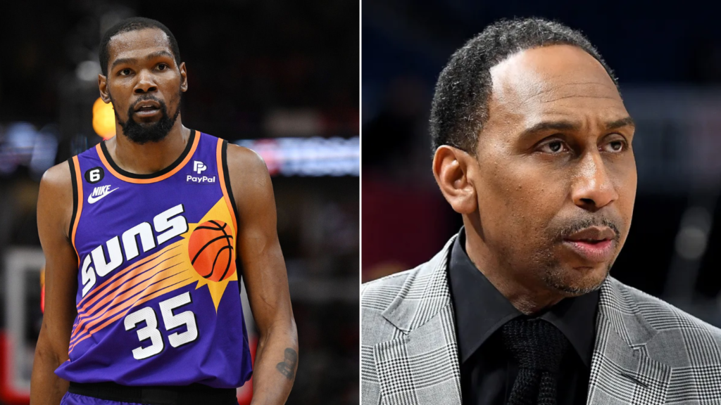 Kevin Durant Responds to Stephen A. Smith’s Harsh Criticism About Him Leading the Phoenix Suns